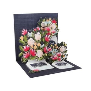 Pop Up Mother's Day Card Up With Paper